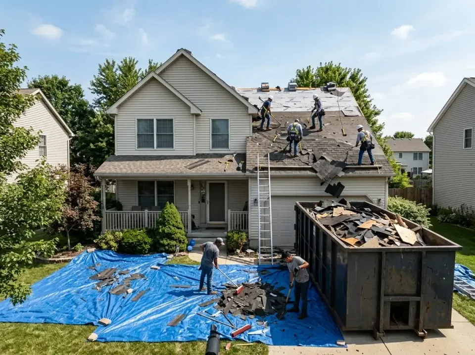 roof-replacement-debris-remova-004 — frequently asked questions, Cheapest Dumpster Rentals in Winooski, VT